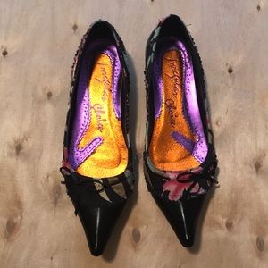 Irregular Choice women’s Flats floral and leather